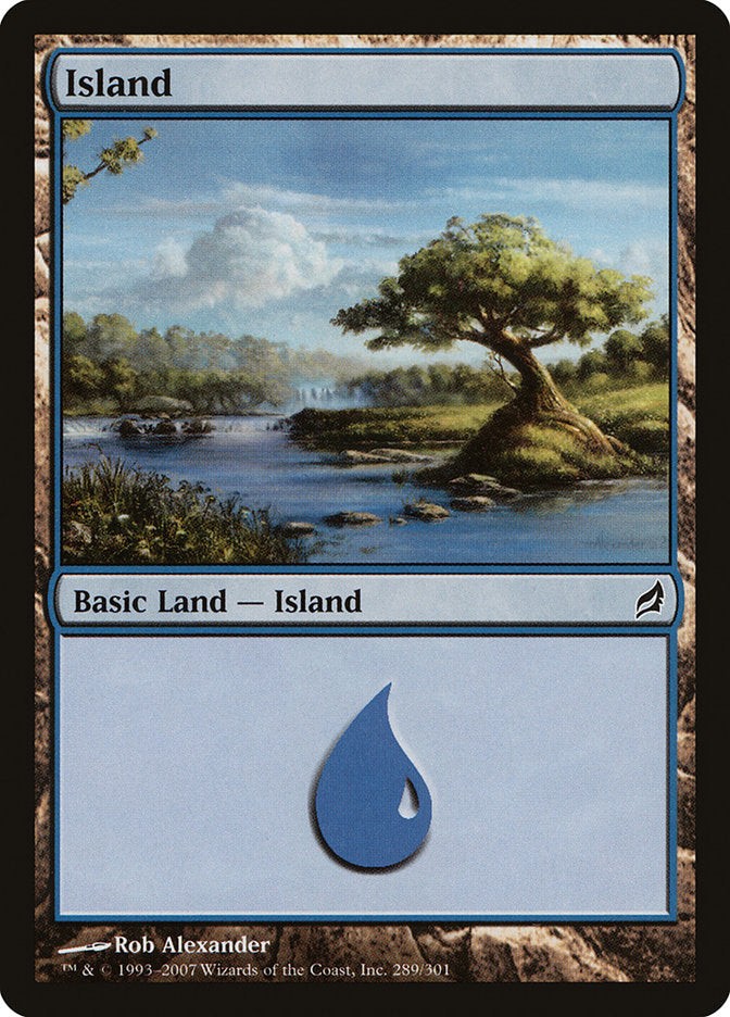 Island (289) [Lorwyn] | Silver Goblin