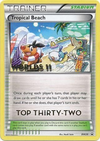 Tropical Beach (BW28) (Top 32) [Black & White: Black Star Promos] | Silver Goblin