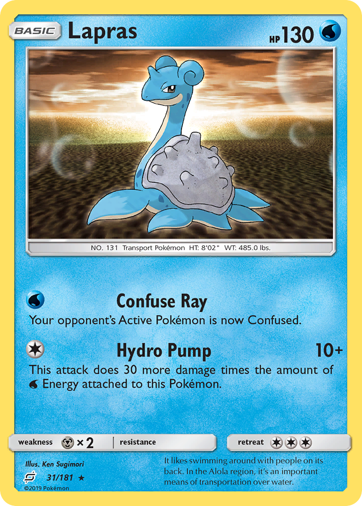 Lapras (31/181) [Sun & Moon: Team Up] | Silver Goblin