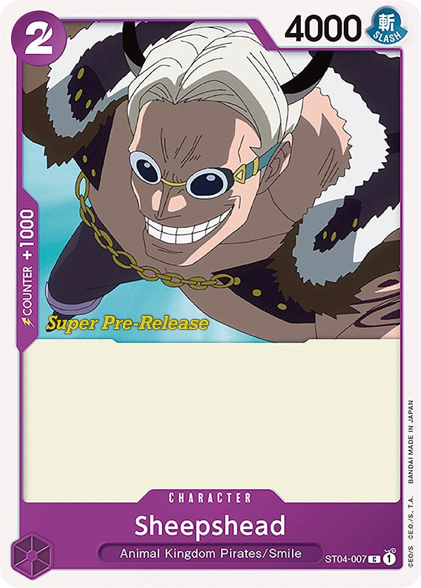 Sheepshead [Super Pre-Release Starter Deck: Animal Kingdom Pirates] | Silver Goblin