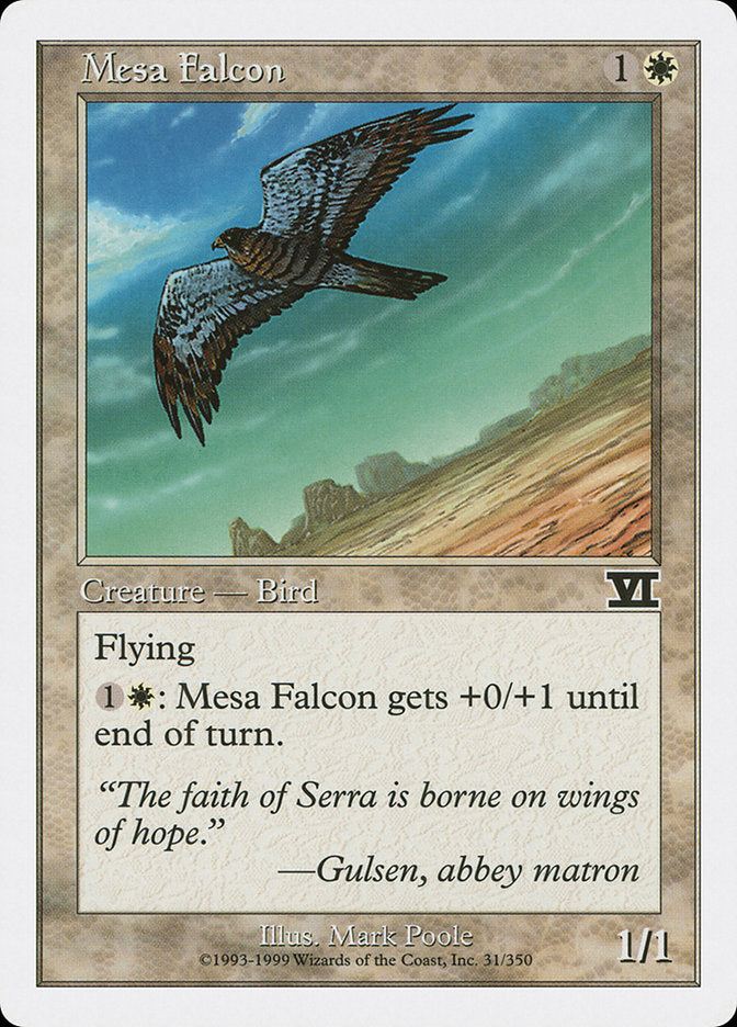 Mesa Falcon [Classic Sixth Edition] | Silver Goblin