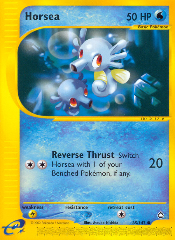 Horsea (85/147) [Aquapolis] | Silver Goblin