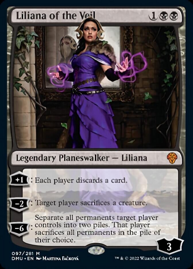 Liliana of the Veil [Dominaria United] | Silver Goblin