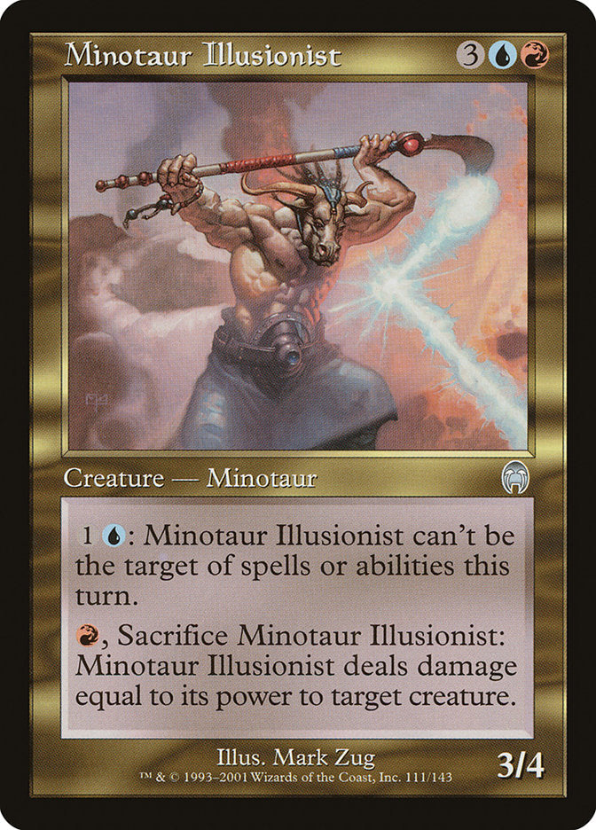 Minotaur Illusionist [Apocalypse] | Silver Goblin