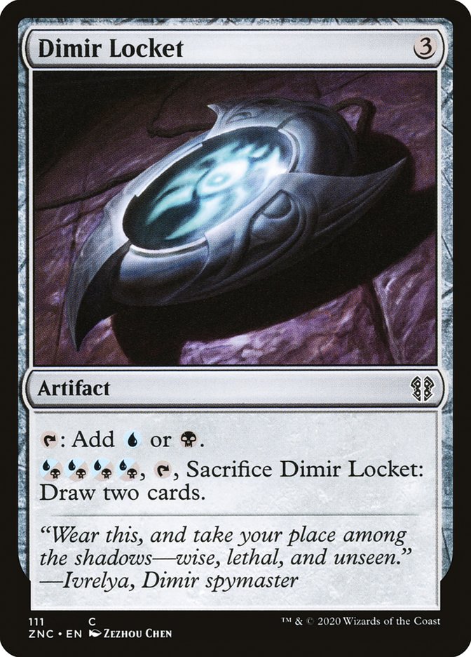 Dimir Locket [Zendikar Rising Commander] | Silver Goblin