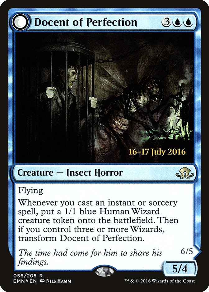 Docent of Perfection // Final Iteration (56s) Foil - Eldritch Moon Promos