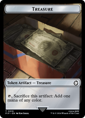 Treasure (0019) // Alien Double-Sided Token [Fallout Tokens] | Silver Goblin