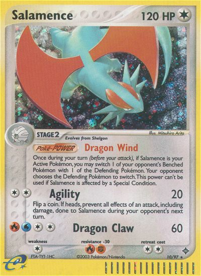 Salamence (10/97) [EX: Dragon] | Silver Goblin