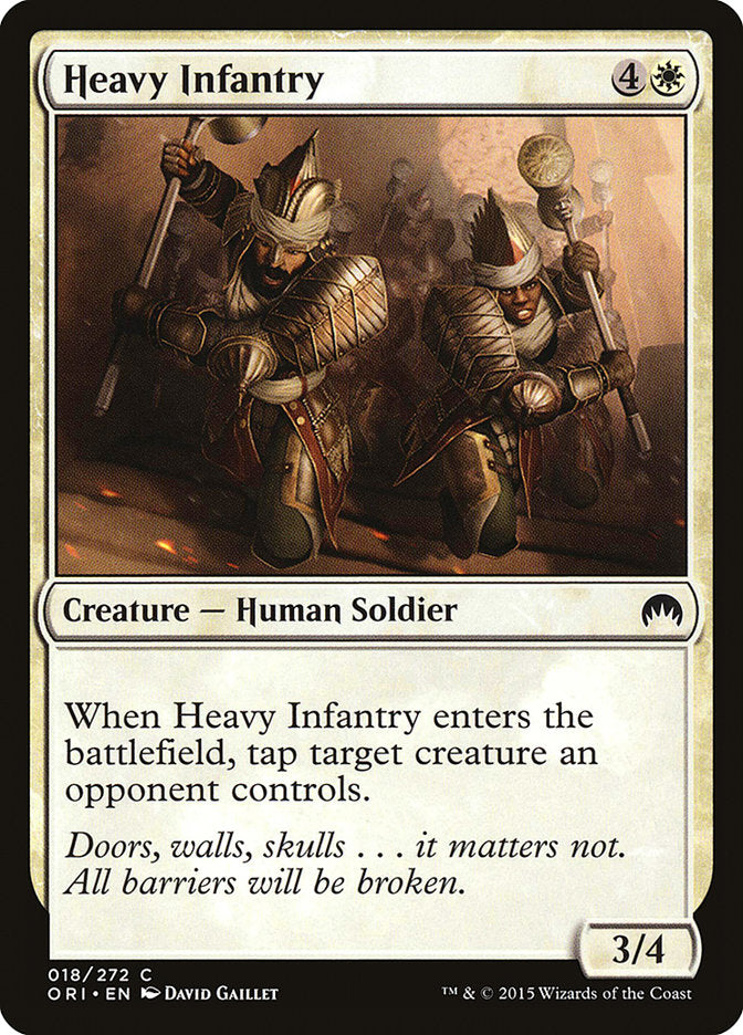 Heavy Infantry [Magic Origins] | Silver Goblin