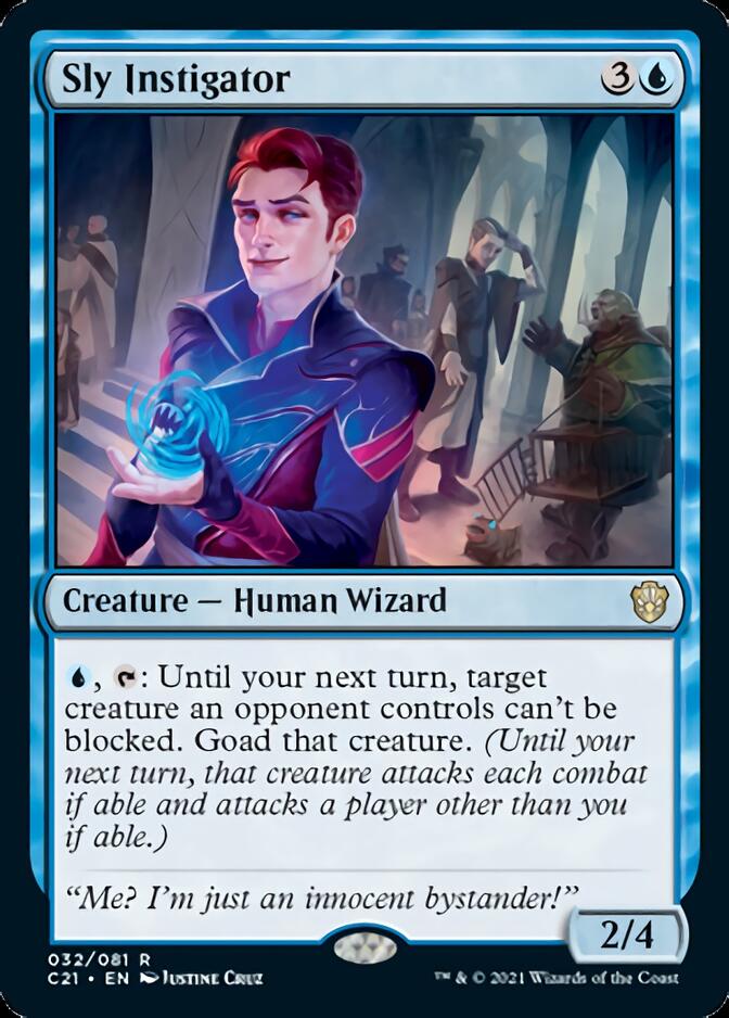 Sly Instigator [Commander 2021] | Silver Goblin