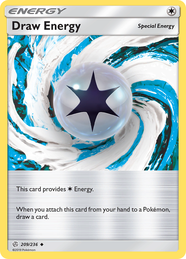 Draw Energy (209/236) [Sun & Moon: Cosmic Eclipse] | Silver Goblin