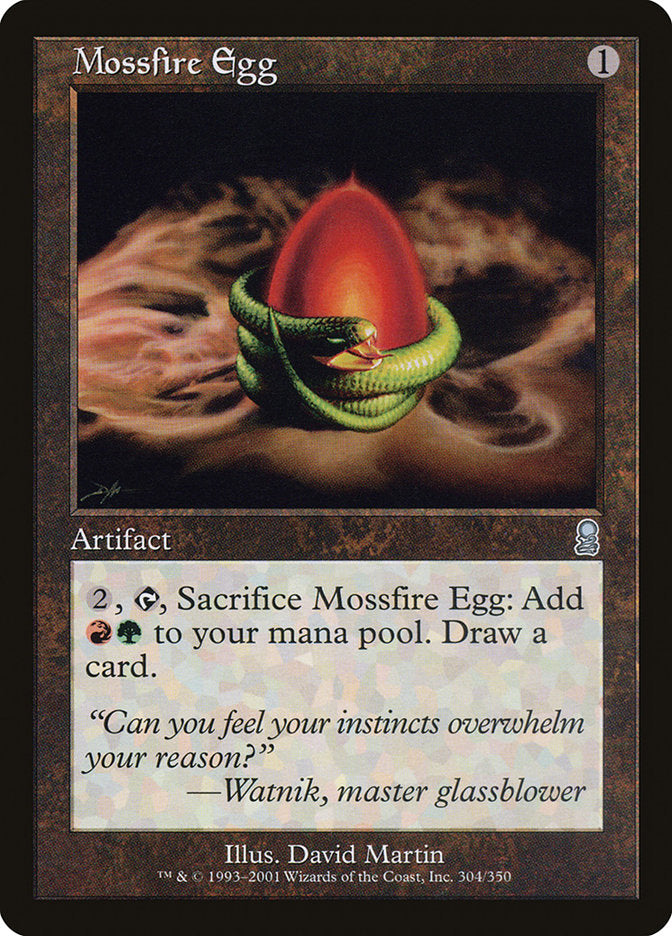 Mossfire Egg [Odyssey] | Silver Goblin