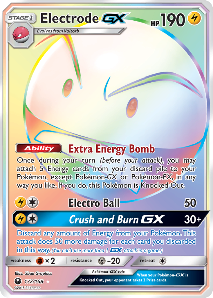 Electrode GX (172/168) [Sun & Moon: Celestial Storm] | Silver Goblin