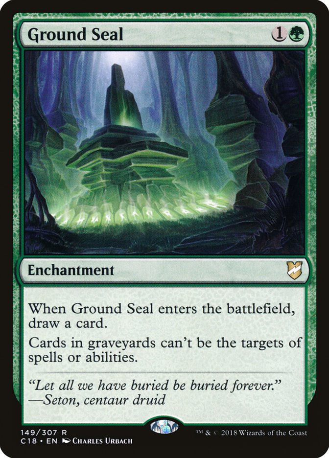 Ground Seal [Commander 2018] | Silver Goblin