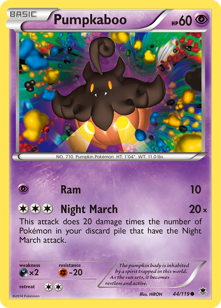 Pumpkaboo (44/119) [XY: Phantom Forces] | Silver Goblin