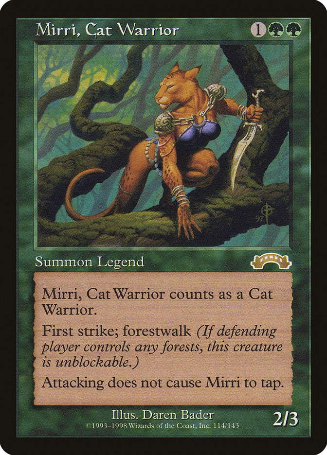 Mirri, Cat Warrior [Exodus] | Silver Goblin
