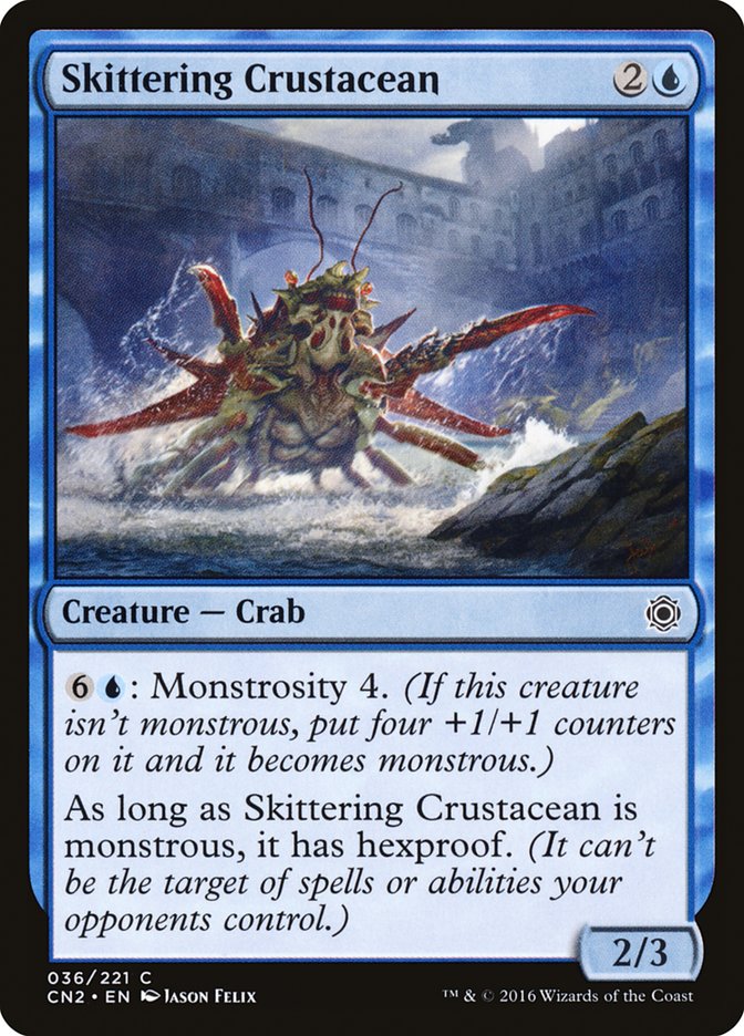 Skittering Crustacean [Conspiracy: Take the Crown] | Silver Goblin