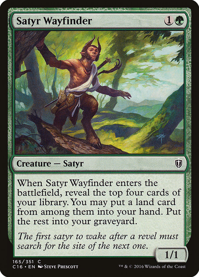 Satyr Wayfinder [Commander 2016] | Silver Goblin