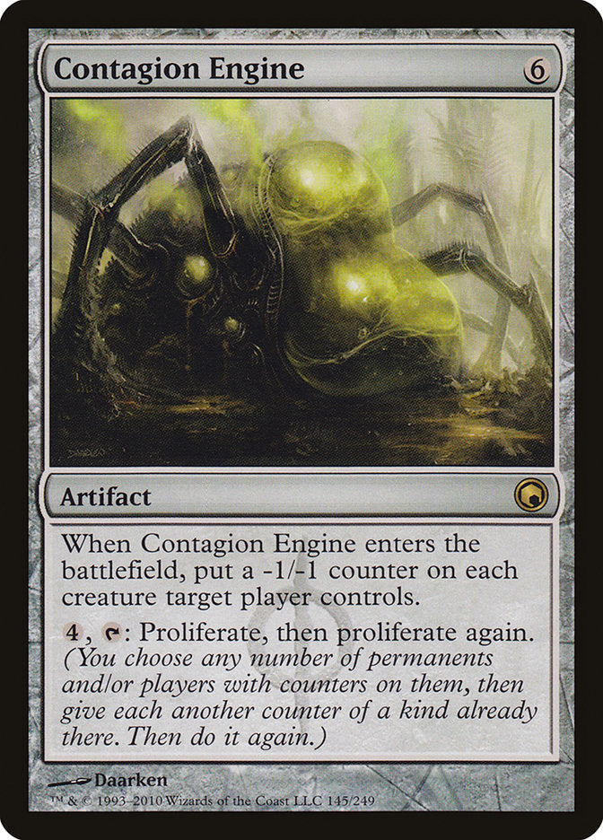 Contagion Engine [Scars of Mirrodin] | Silver Goblin