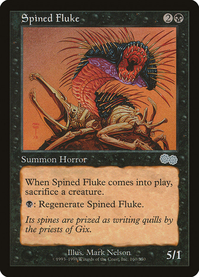 Spined Fluke [Urza's Saga] | Silver Goblin