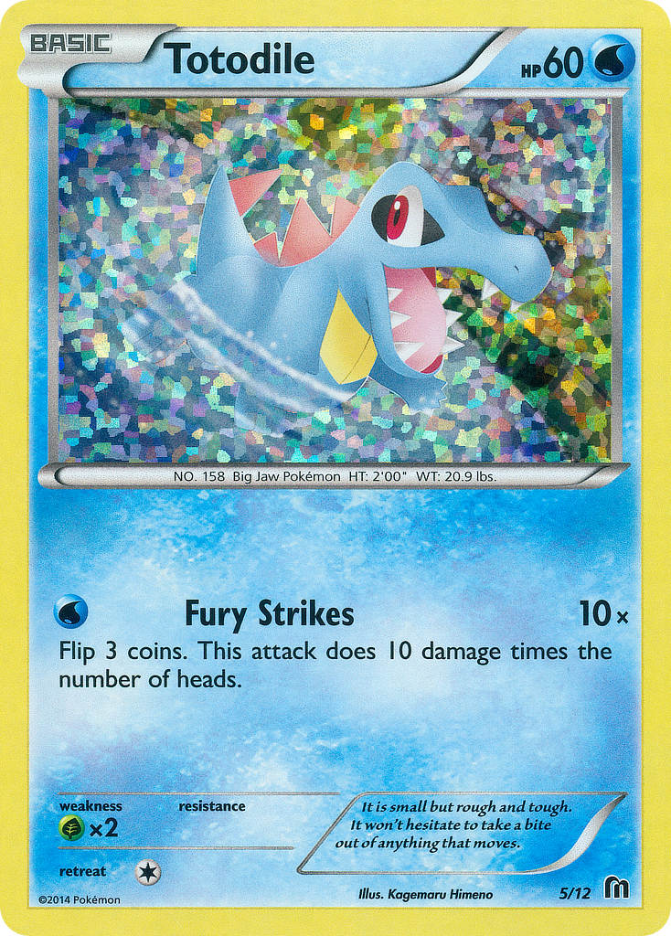 Totodile (5/12) [McDonald's Promos: 2016 Collection] | Silver Goblin