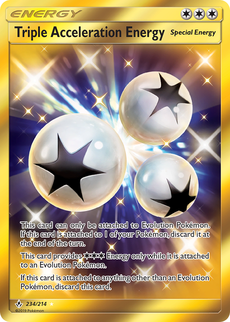 Triple Acceleration Energy (234/214) [Sun & Moon: Unbroken Bonds] | Silver Goblin