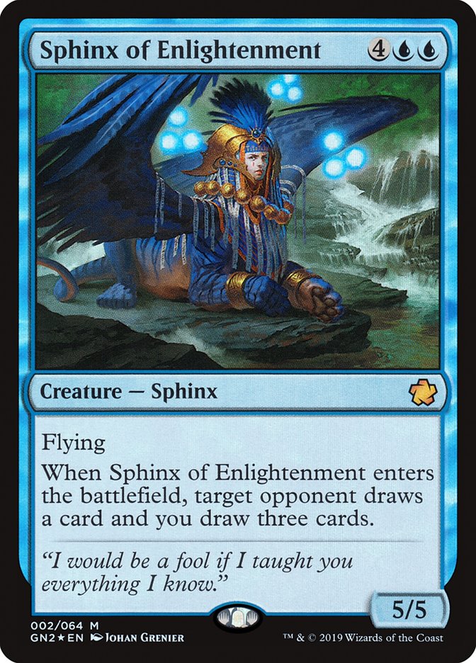 Sphinx of Enlightenment [Game Night 2019] | Silver Goblin