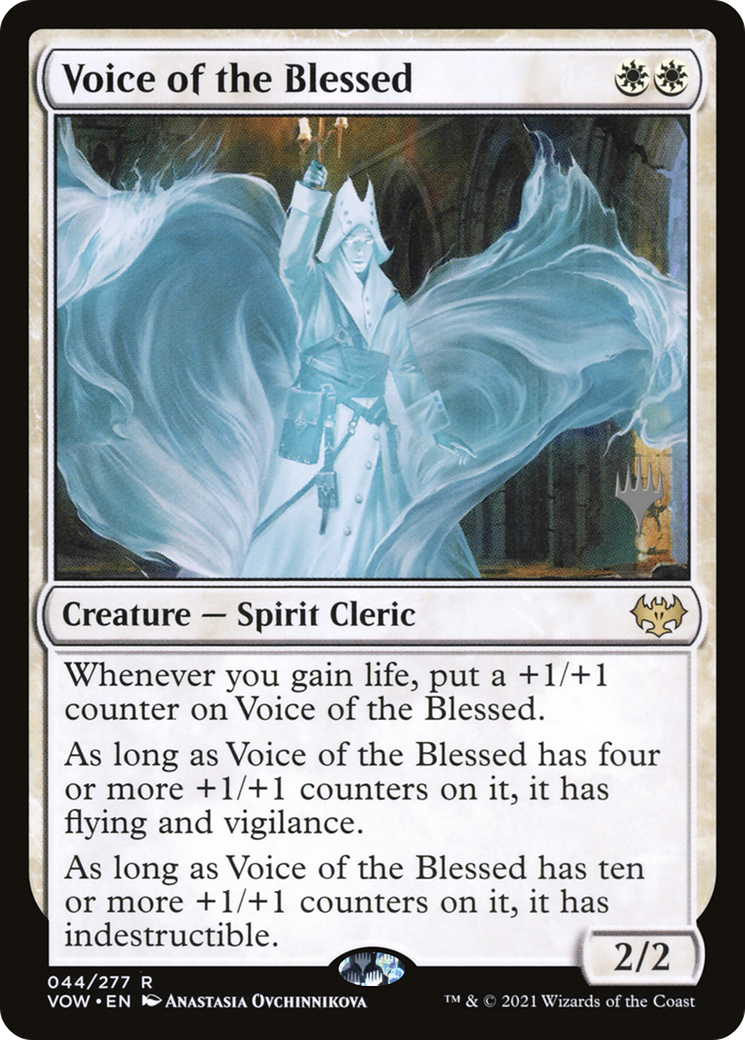 Voice of the Blessed (Promo Pack) [The Brothers' War Promos] | Silver Goblin