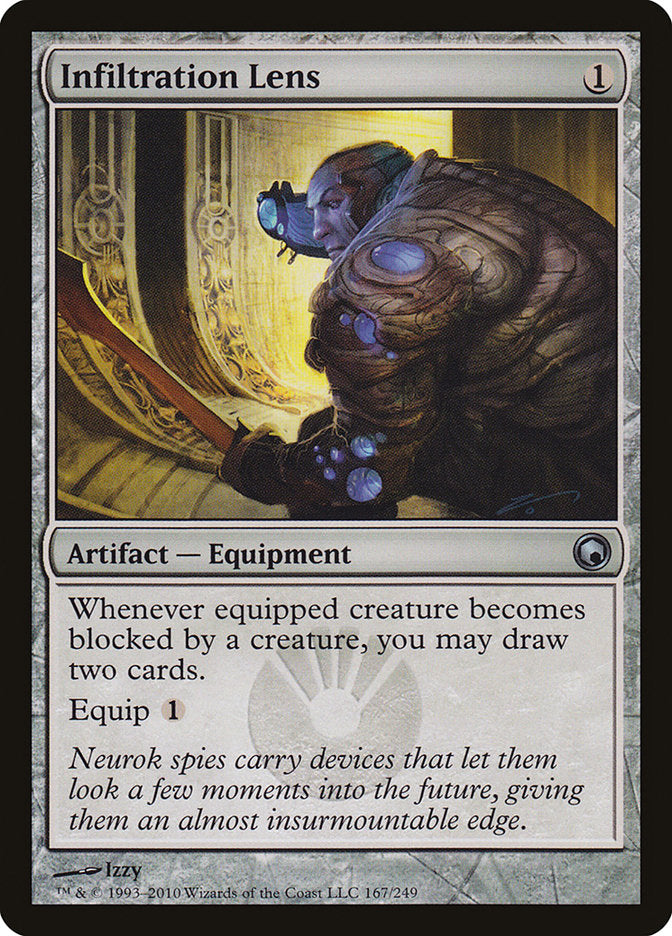 Infiltration Lens [Scars of Mirrodin] | Silver Goblin