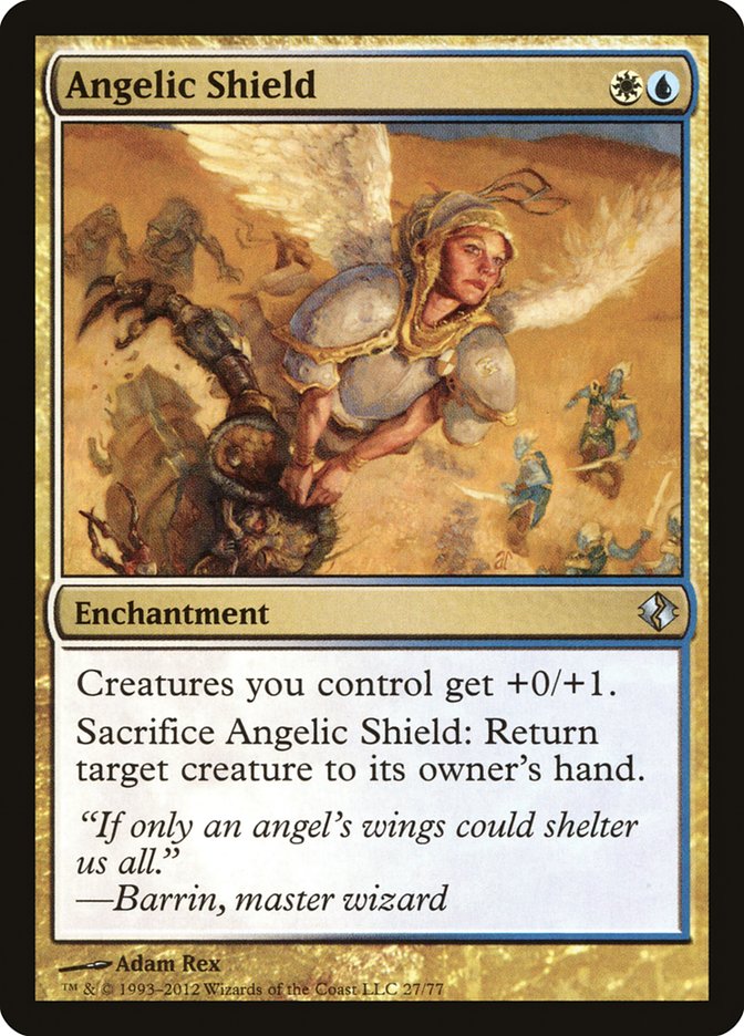 Angelic Shield [Duel Decks: Venser vs. Koth] | Silver Goblin