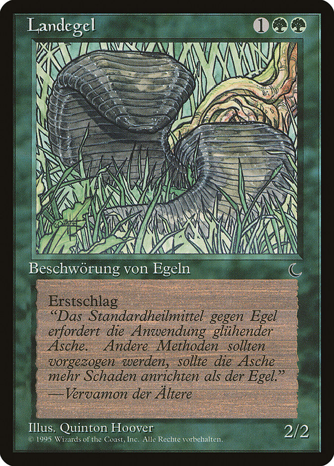 Land Leeches (German) - "Landegel" [Renaissance] | Silver Goblin