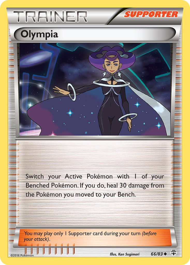 Olympia (66/83) [XY: Generations] | Silver Goblin