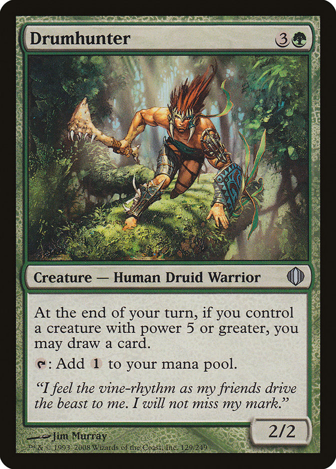 Drumhunter [Shards of Alara] | Silver Goblin