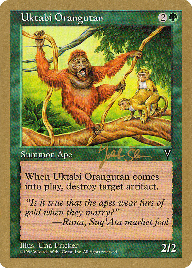 Uktabi Orangutan (Jakub Slemr) [World Championship Decks 1997] | Silver Goblin