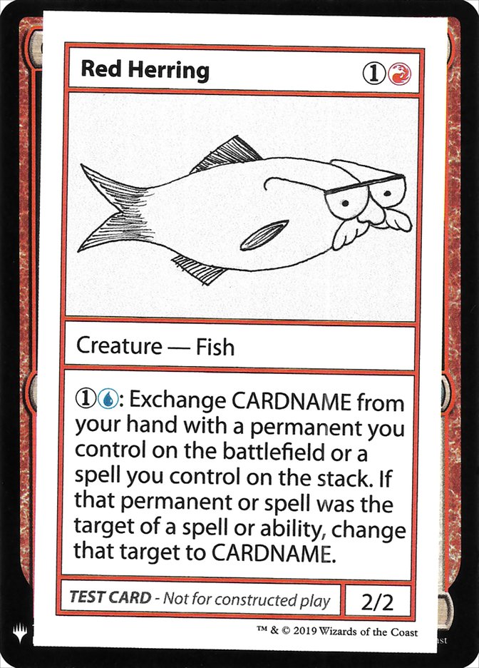 Red Herring [Mystery Booster Playtest Cards] | Silver Goblin