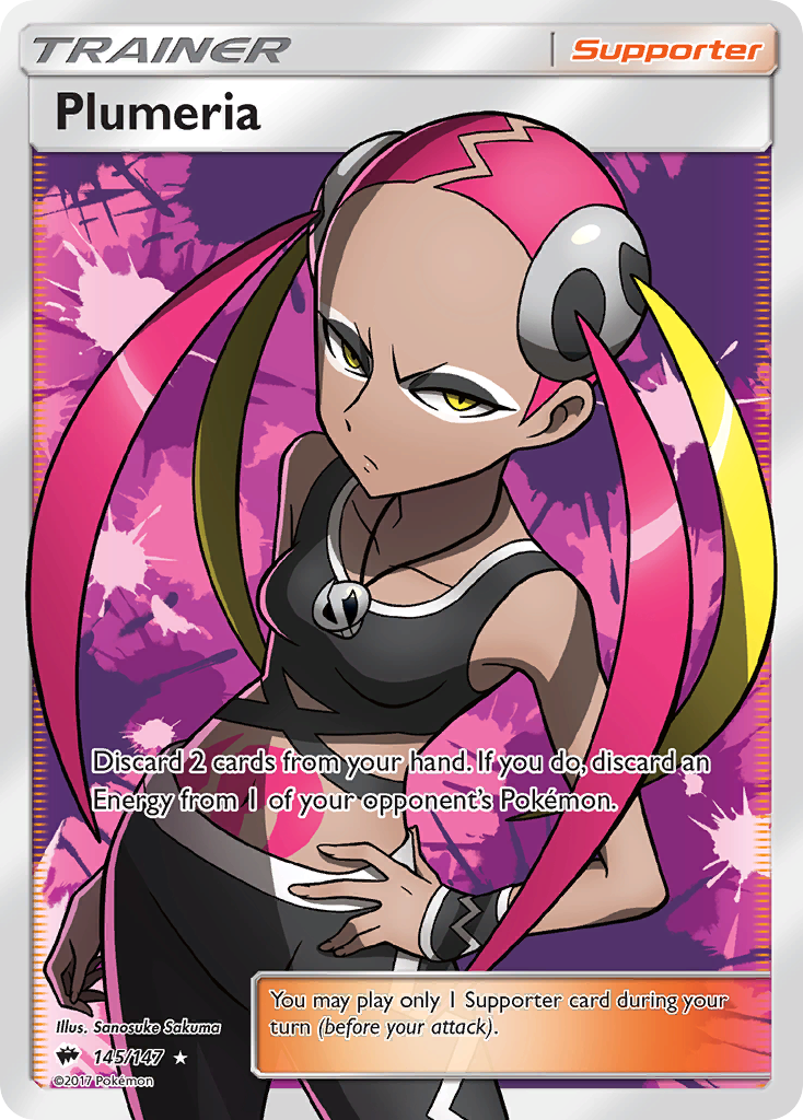 Plumeria (145/147) [Sun & Moon: Burning Shadows] | Silver Goblin