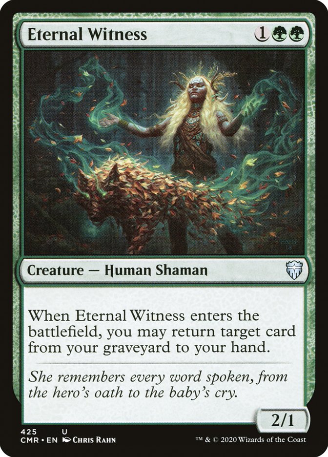 Eternal Witness [Commander Legends] | Silver Goblin