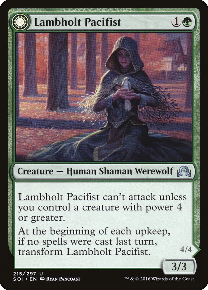 Lambholt Pacifist (215) - Shadows over Innistrad
