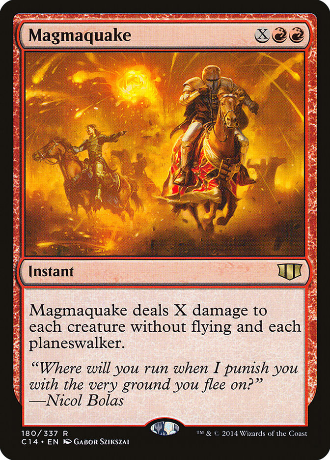 Magmaquake [Commander 2014] | Silver Goblin