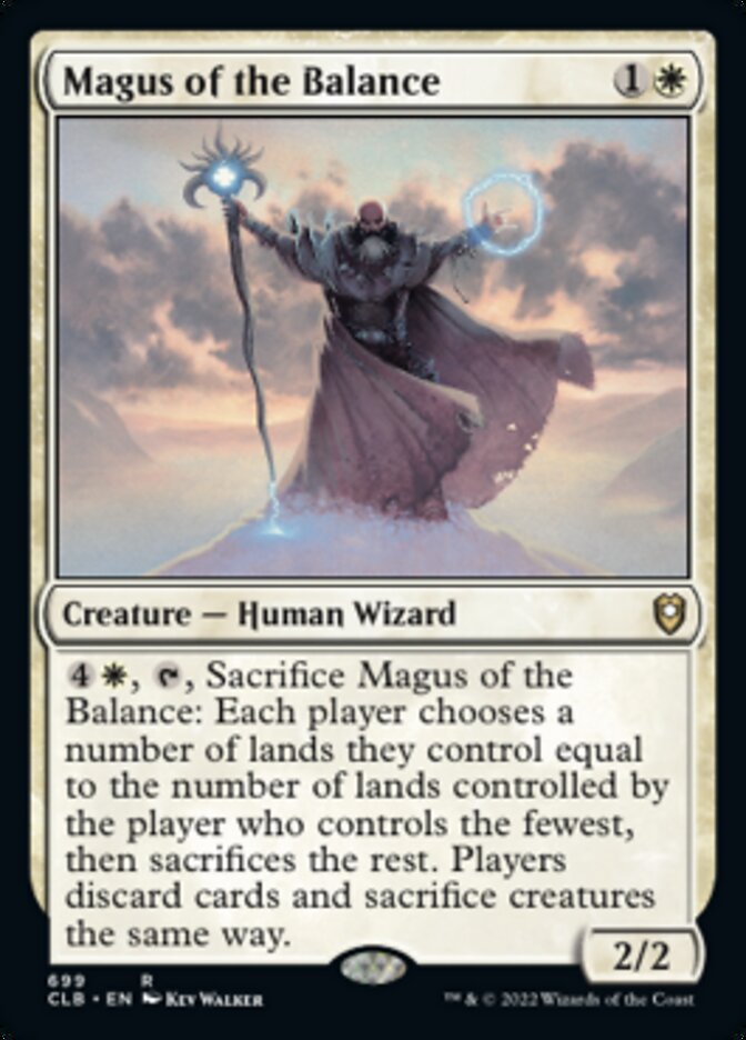 Magus of the Balance [Commander Legends: Battle for Baldur's Gate] | Silver Goblin