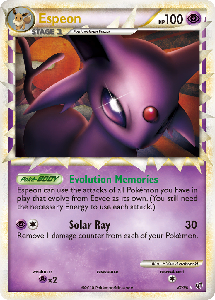 Espeon (81/90) [HeartGold & SoulSilver: Undaunted] | Silver Goblin