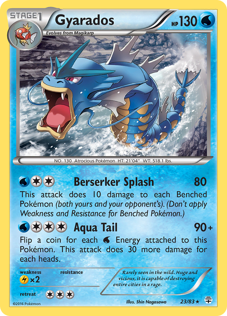 Gyarados (23/83) [XY: Generations] | Silver Goblin