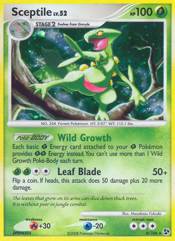 Sceptile (8/106) [Diamond & Pearl: Great Encounters] | Silver Goblin