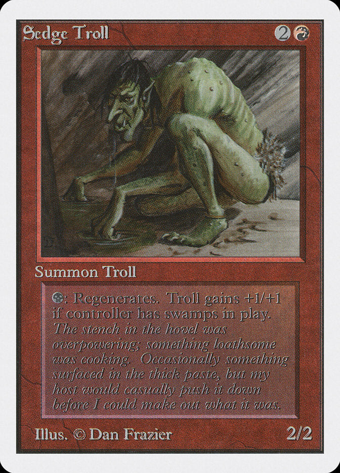 Sedge Troll [Unlimited Edition] | Silver Goblin