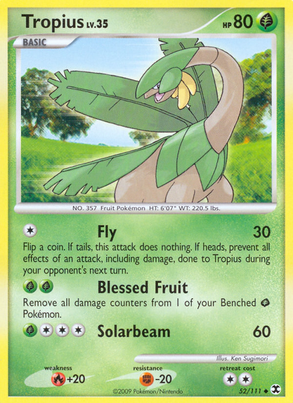 Tropius (52/111) [Platinum: Rising Rivals] | Silver Goblin