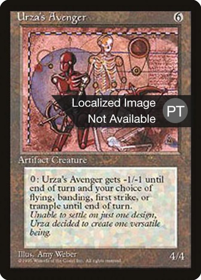 Urza's Avenger [Fourth Edition (Foreign Black Border)] | Silver Goblin