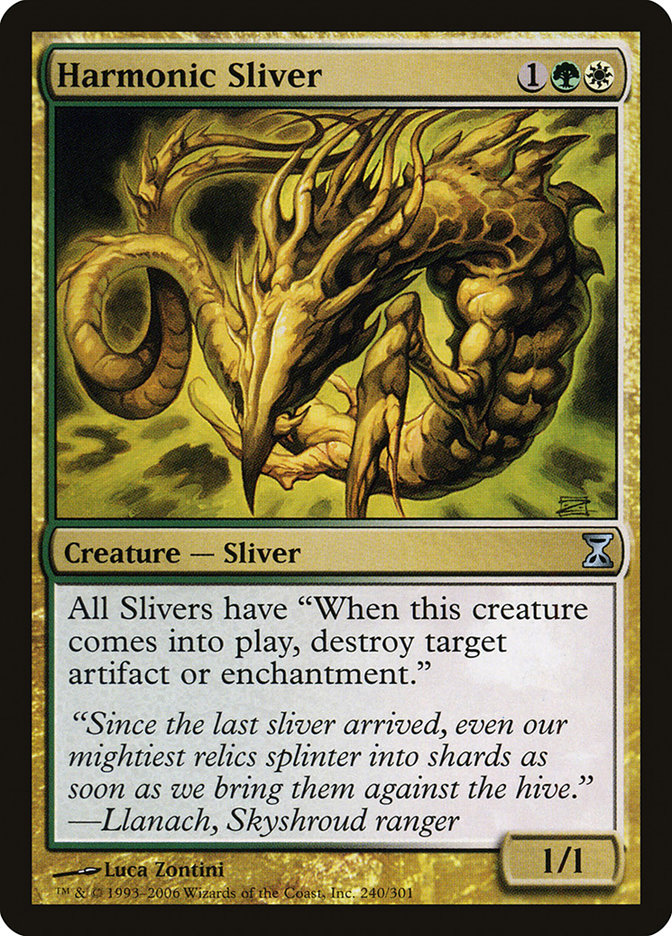 Harmonic Sliver [Time Spiral] | Silver Goblin