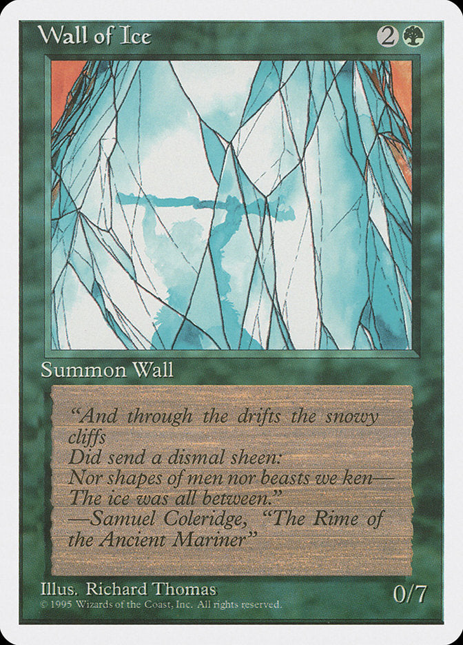 Wall of Ice [Fourth Edition] | Silver Goblin