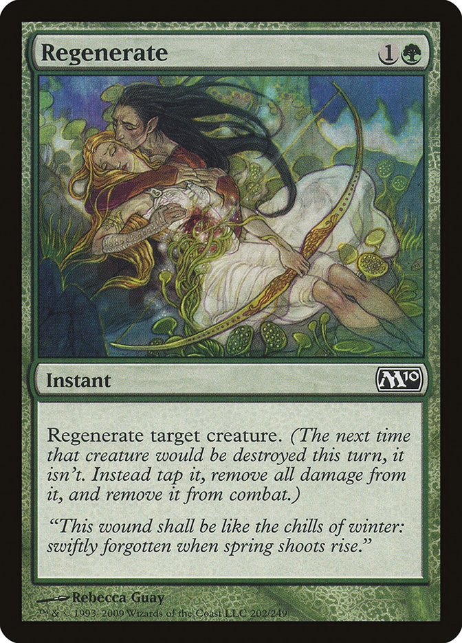 Regenerate [Magic 2010] | Silver Goblin