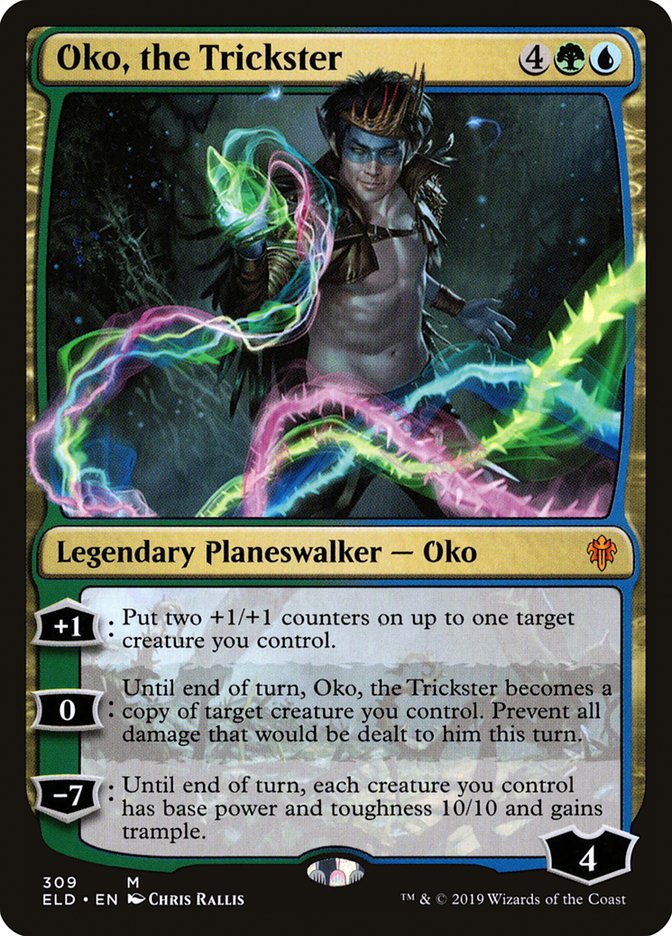 Oko, the Trickster [Throne of Eldraine] | Silver Goblin